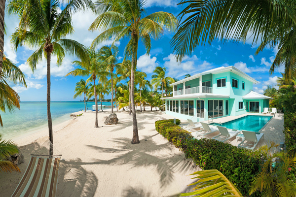 Kai Zen is located in the private Cayman Kai resort neighborhood within Rum Point