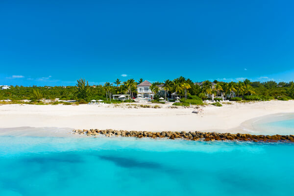 Coral House Villa  is located on Grace Bay Beach