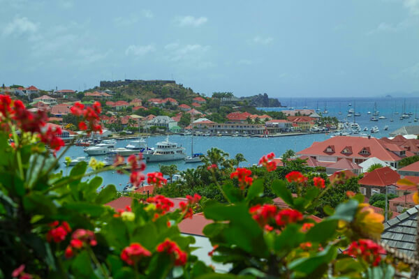 Casaroc Villa sits above Gustavia Harbor with amazing views